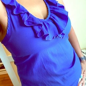 Royal Blue Sleeveless Top